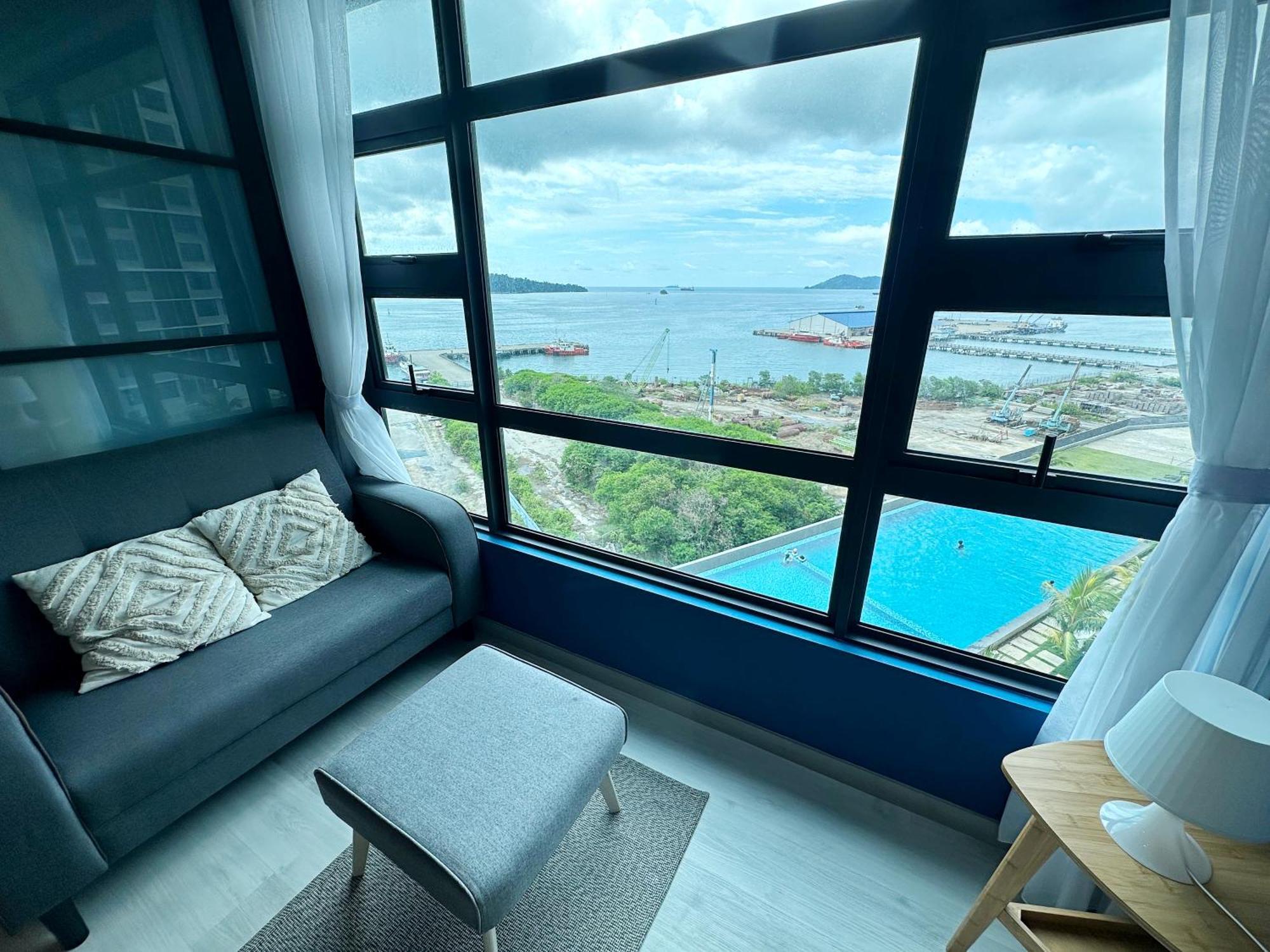 Jesselton Quay Kota Kinabalu City Centre By Lw Suites Zimmer foto