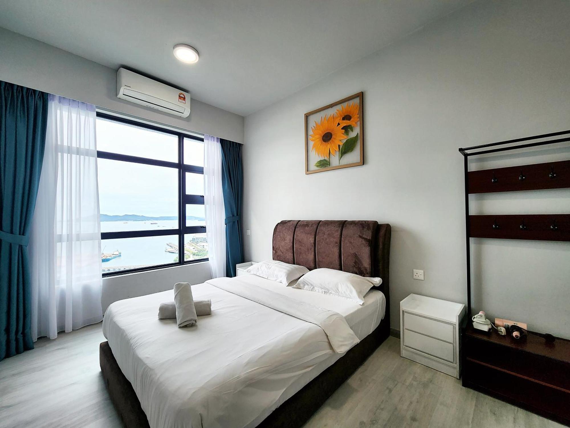 Jesselton Quay Kota Kinabalu City Centre By Lw Suites Zimmer foto